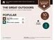 Outdoor report showing close proximity to 10 golf courses and 3 parks within 10 miles, near a variety of outdoor activities at 1582 Prince Edward St, Mount Pleasant, SC 29466