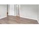 Bedroom boasts elegant flooring, with doorways that seamlessly connect to other areas of the home at 1600 Long Grove Dr # 423, Mount Pleasant, SC 29464