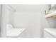 Laundry room with washing machine, dryer, and shelving at 1600 Long Grove Dr # 423, Mount Pleasant, SC 29464