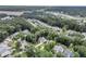 Serene aerial view of homes nestled among lush green trees near a scenic river at 1728 Wellstead St, Mount Pleasant, SC 29466