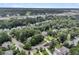 Charming houses sit nestled among lush green trees in this lovely aerial view at 1728 Wellstead St, Mount Pleasant, SC 29466