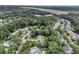 Aerial view of a residential neighborhood surrounded by dense green trees at 1728 Wellstead St, Mount Pleasant, SC 29466