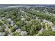 Peaceful residential area from above with homes nestled among mature trees at 1728 Wellstead St, Mount Pleasant, SC 29466