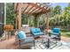 Inviting outdoor kitchen and patio with grill, perfect for outdoor dining and entertaining at 1728 Wellstead St, Mount Pleasant, SC 29466