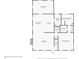 Floor plan showcasing the layout of rooms with dimensions for the home at 196 Dogwood Ridge Rd, Summerville, SC 29485