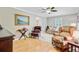 Relaxing living room with hardwood floors and comfortable seating, perfect for cozy evenings at home at 196 Dogwood Ridge Rd, Summerville, SC 29485