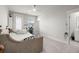 Comfortable bedroom with office setup and bathroom access at 198 Steepbrook Dr, Summerville, SC 29486