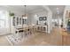 Bright dining room featuring stylish decor and an open layout at 198 Steepbrook Dr, Summerville, SC 29486