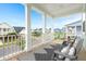 Inviting front porch with comfortable seating and neighborhood views at 198 Steepbrook Dr, Summerville, SC 29486