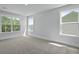 Sunlit bedroom featuring neutral carpet, multiple windows and natural light at 206 Terrace View Dr, Summerville, SC 29486