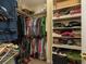 Walk-in closet with organized shelving and hanging rods, providing ample storage space at 206 White Gables Dr, Summerville, SC 29483