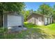 Detached two car garage with storage space and ample parking at 215 Hines Dr, Bonneau, SC 29431