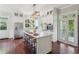 Modern kitchen with a large island, stainless steel appliances, and ample cabinet space at 220 Ponsbury Rd, Mount Pleasant, SC 29464