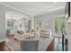 Inviting living room with an open layout, fireplace, and access to the kitchen and outdoor areas at 220 Ponsbury Rd, Mount Pleasant, SC 29464
