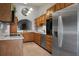 Kitchen features stainless appliances, a breakfast bar, and ample cabinet space at 2438 Hansard Dr, North Charleston, SC 29406