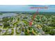 Beautiful homes nestled among lush trees, offering a serene and picturesque view of the neighborhood at 2800 River Vista Way, Mount Pleasant, SC 29466