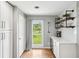 Cozy breakfast nook with a coffee bar, hardwood floors, and natural light at 2942 Foxhall Rd, Charleston, SC 29414