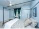 Main bedroom with four poster bed, vanity, and closet provides a relaxing retreat at 3012 Candela Grove Dr, Charleston, SC 29414