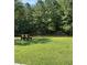 Peaceful view of a park with a pond, trees and benches at 311 Aberdeen Cir, Summerville, SC 29483