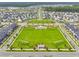 An aerial view of a large grassy park in a residential community at 330 Ripple Park Dr, Summerville, SC 29486