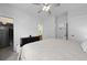 Spacious main bedroom with a king bed and ensuite bathroom is well-lit with several doorways at 330 Ripple Park Dr, Summerville, SC 29486