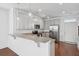 Modern kitchen featuring stainless steel appliances, granite counters, and ample cabinet space at 3927 Four Poles Park Dr, North Charleston, SC 29405