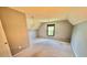 Bedroom with carpet, angled ceilings, one window and neutral paint at 412 Beverly Dr, Summerville, SC 29485