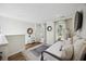 This bright bedroom features a daybed, soft decor, and natural light, perfect for relaxation and style at 4601 Apple St, North Charleston, SC 29405