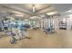 Well-equipped fitness center featuring modern exercise machines and a mirrored wall at 501 Rhythm St, Summerville, SC 29486