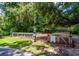 Community dog park with a fenced enclosure, offering a safe and fun space for pets to exercise at 5152 Coral Reef Dr, Johns Island, SC 29455