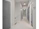 Hallway with gray doors and white trim at 5152 Coral Reef Dr, Johns Island, SC 29455