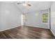 Bright bedroom with vaulted ceiling, hardwood floors, and large windows at 600 Dolphin Dr, Summerville, SC 29485