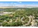 Aerial view of a home near the Charleston Peninsula, surrounded by lush greenery at 800 Heyward Cove Pl, Charleston, SC 29412
