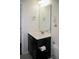 Bathroom vanity with mirror and toilet at 8127 Saveur Ln, Charleston, SC 29406
