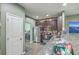 Modern kitchen with stainless steel appliances, dark wood cabinetry, and granite countertops at 9101 Parlor Dr, Ladson, SC 29456