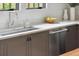 Close up of sink with white countertops and cabinets at 922 Kincade Dr, Mount Pleasant, SC 29464
