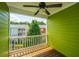The balcony offers a view of nearby townhomes in a vibrant community at 9305 Sweetbay Ct, Ladson, SC 29456