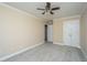 Spacious bedroom with a ceiling fan and closet at 9305 Sweetbay Ct, Ladson, SC 29456