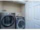 Laundry room with front-load washer and dryer at 9305 Sweetbay Ct, Ladson, SC 29456