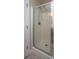 Shower featuring chrome shower head and door at 9305 Sweetbay Ct, Ladson, SC 29456