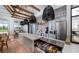 Modern kitchen with sleek countertops, stainless steel appliances, and a beverage cooler, perfect for entertaining at 99 French Garden Cir, Summerville, SC 29486