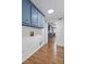 The laundry room has plenty of space and storage above the machines at 103 Sylvan Ter, Summerville, SC 29485