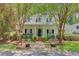Inviting home facade with manicured landscaping, a brick pathway, and a classic front porch at 107 Kimberwicke Dr, Summerville, SC 29483