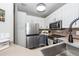 Well-equipped kitchen with stainless steel appliances, sleek cabinetry, and a convenient sink area at 1121 Basildon Rd, Mount Pleasant, SC 29466