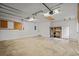 Garage with concrete floor, storage shelves, and a fire extinguisher at 1304 Pinyon Pine Dr, Ladson, SC 29456