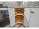Kitchen cabinet with convenient rotating shelving for efficient storage at 1304 Pinyon Pine Dr, Ladson, SC 29456