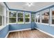 An abundance of natural light makes this a perfect sun room for entertaining or relaxing at 1328 Lark Ln, Hanahan, SC 29410