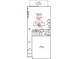 First floor plan showing the layout of the kitchen, Gathering room, garage and entry at 138 Brown Swiss Cir, Summerville, SC 29483