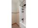 A bathroom featuring a shower with white subway tile and updated fixtures at 1417 Downing St, Charleston, SC 29407