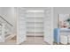 Spacious pantry with adjustable wire shelving, offering ample storage and organization for groceries at 176 Midtown Ave, Summerville, SC 29486